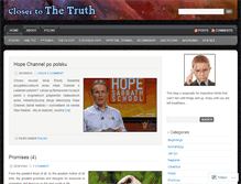 Tablet Screenshot of closer2truth.org